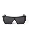 Off-white Square Frame Sunglasses In Black