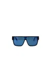 Off-white Square Frame Sunglasses In Blue