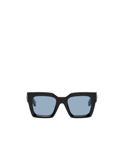 Off-white Square Frame Sunglasses In Blue