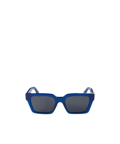 Off-white Square Frame Sunglasses In Blue