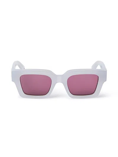 Off-white Square Frame Sunglasses In Gray