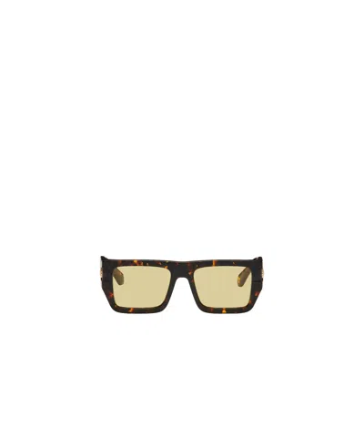 Off-white Square Frame Sunglasses In Nude