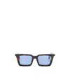 Off-white Square Sunglasses In Blue