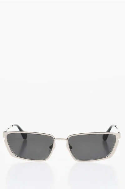 Off-white Squared Richfield Sunglasses With Metal Frame In Gold
