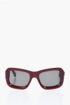 Off-white Squared Verona Sunglasses With Arrow Rods