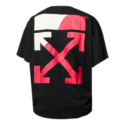 Off-white Ss19 Red Arrow Printing Short-sleeve Tee Men Black