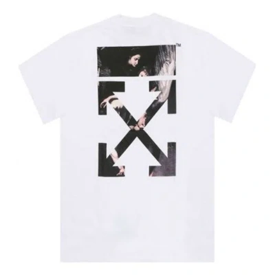 Off-white Ss20 Arrows Sketch Short Sleeve Loose