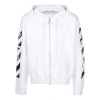 Off-white Ss20 Caravaggio Arrow Slim Zipped For Men White In White