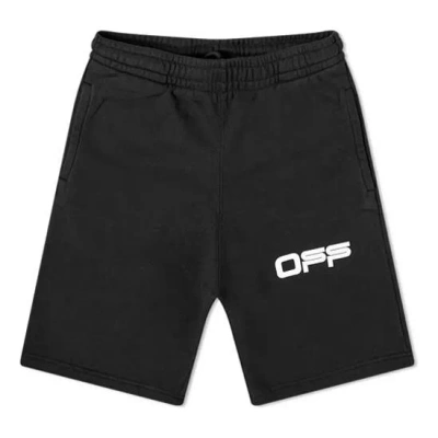 Off-white Ss20 Mens Airport Tape Track Print Sports In Black