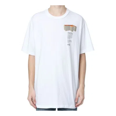 Off-white Ss20 Rationalism Print Short-sleeved Oversized