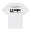 Off-white Ss20 Wavy Line White Short Sleeve Oversize