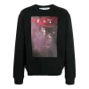 Off-white Ss21 Arrows Pattern Printing Round Neck Long Sleeves Version Black