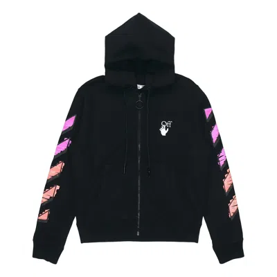 Off-white Ss21 Gradient Zipper Classic Jacket Ordinary Version Black