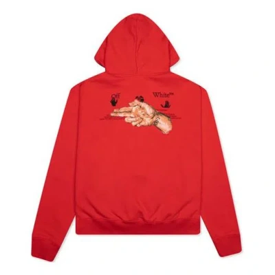 Off-white Ss21 Pascal Painting Back Pattern Printing Red