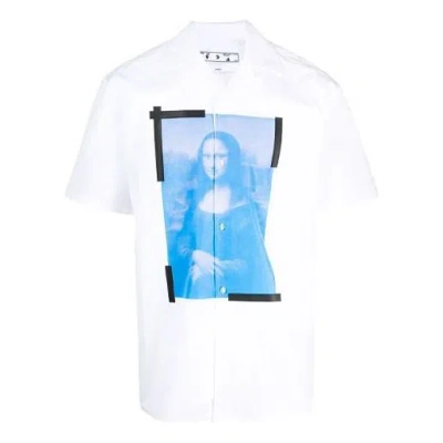 Off-white Ss21 Printing Logo Short Sleeve Shirt White