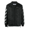 Off-white Ss21 Side Sleeve Stripe Training Jacket Black