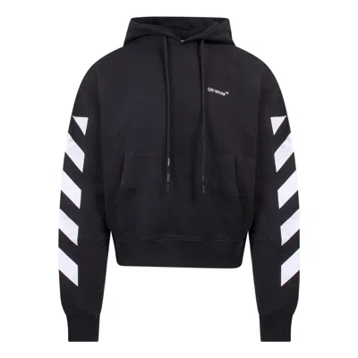 Off-white Ss22 Sleeve White Stripe Pullover Ordinary Version Black