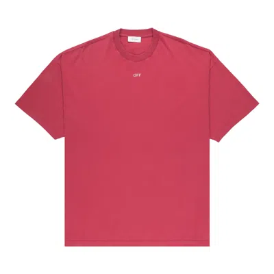Pre-owned Off-white St. Matthew Over T-shirt 'rio Red/grey' | Men's Size S