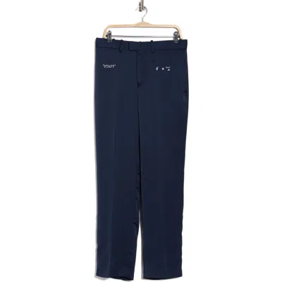 Off-white Staff Formal Pants In Multi