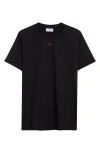 Off-white Erta  "offer Print T In Black - Red