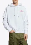 Off-white Sweatshirt With Logo In White
