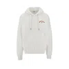 Off-white Star Arrow Hoodie In White