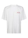 Off-white 'star Arrow' White T-shirt With Maxi Logo Printed On The Back In White