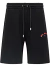 Off-white Off White 'star Arrow Skate' Bermuda Shorts In Black