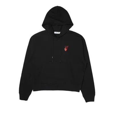 Pre-owned Off-white Starred Arrow Over Hoodie 'black/red' | Men's Size L