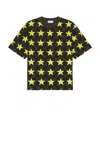 Off-white Stars Ao Skate T-shirt In Green