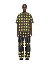 Off-white Stars Ao Skate T-shirt In 5200 Green - No Color