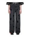 Off-white Black Stars Jeans In Black