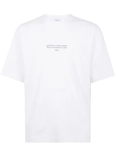 Off-white "statement Skate" Short Sleeves Tee Clothing