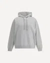 Off-white Stencil Arrow Skate Hoodie In Gray