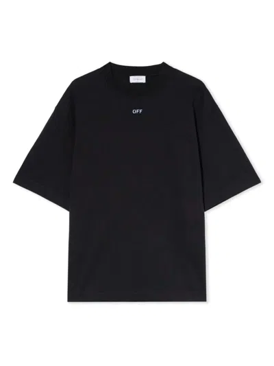 Off-white Arrow Motif T-shirt In Black