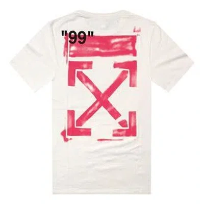 Off-white Stencil Logo T-shirt 'white' In Neutral