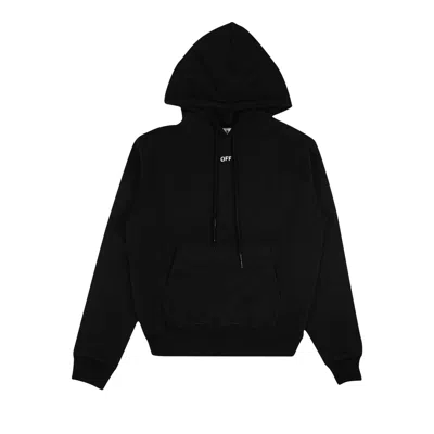 Pre-owned Off-white Stencil Slim Hoodie 'black'