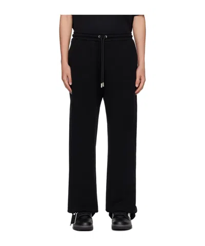 OFF-WHITE OFF-WHITE DRAWSTRING STRAIGHT LEG PANTS