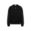 Off-white Regular Fit Jersey With Distinctive Logo And Textured Detailing