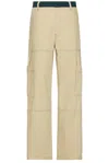 Off-white Off White Men Stitch Cargo Pants In Creme Brule