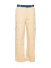 Off-white Off White Men Stitch Cargo Pants In Beige