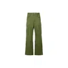 Off-white Straight Cargo Pants In Green