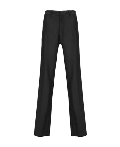 Off-white Straight-leg Tailored Trousers In Black