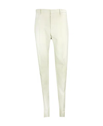 Off-white Straight-leg Tailored Trousers In White