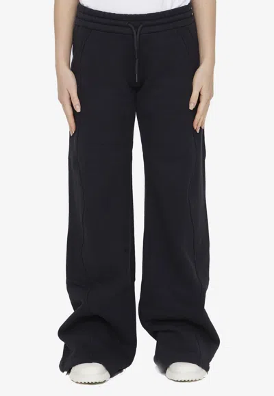 OFF-WHITE STRAIGHT-LEG TRACK PANTS