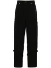 Off-white Black Relaxed Carpenter Jeans In 1000 Black No Color