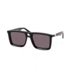 Off-white Stratford Dark Grey Square Unisex Sunglasses Oeri13w 1007 55