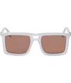 Off-white Stratford Rectangular Sunglasses