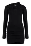 Off-white Stretch Viscose Dress