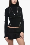 Off-white Off White Mockneck With Studs